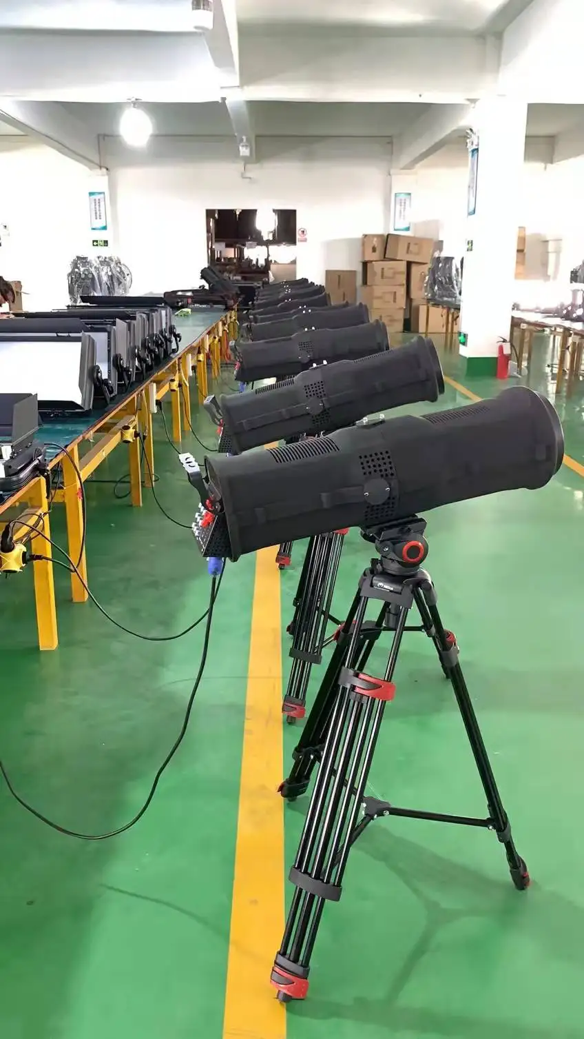 Follow spot light Large-scale stage performance remote tracking DMX electronic spotlight