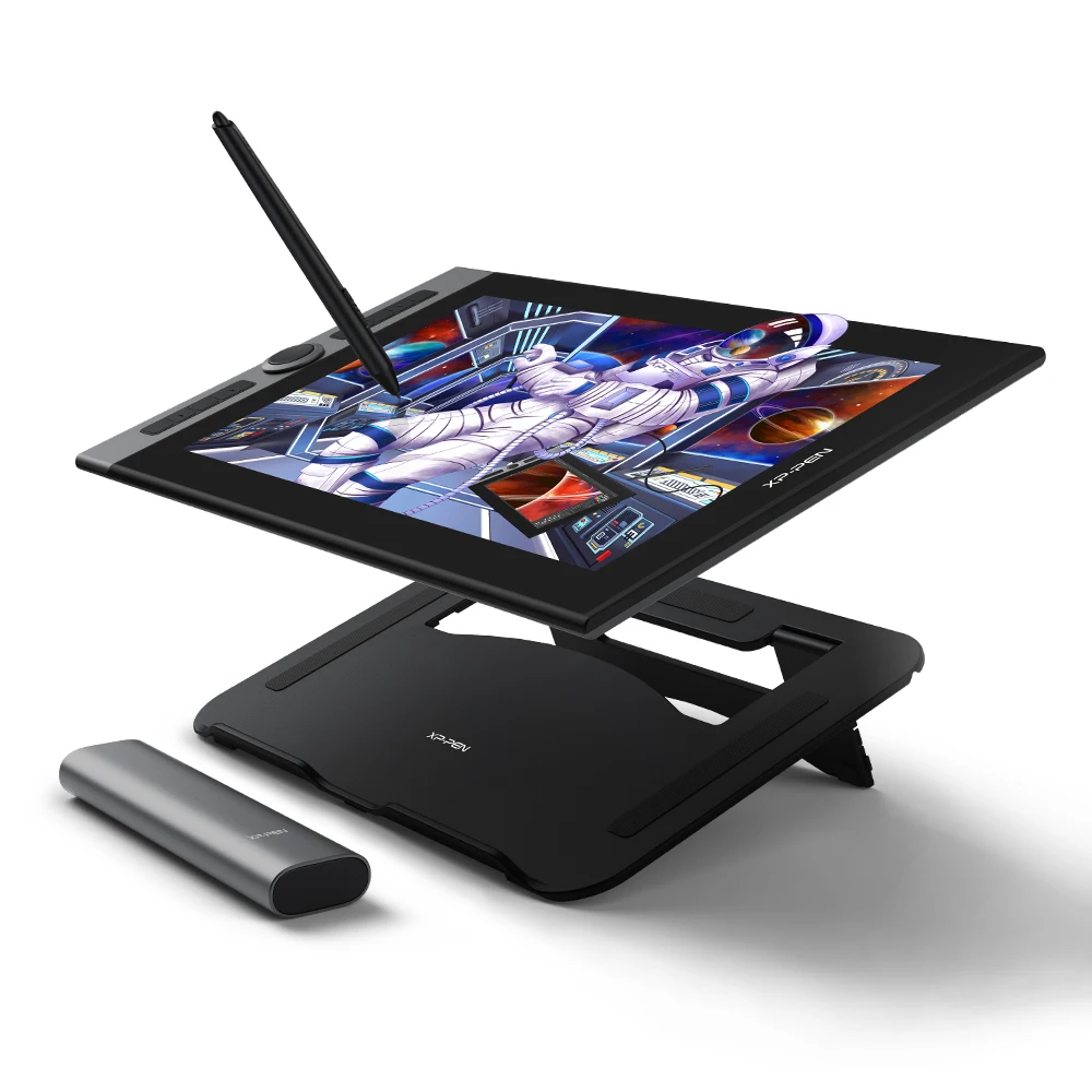XP-PEN художника Pro 16 ультратонкий современное вечерное экран X3 смарт-чип ручка Дисплей Рисунок графический планшет