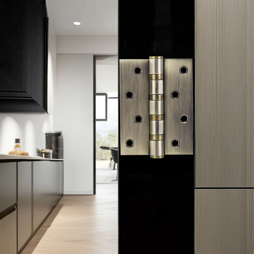 Multiple Specifications Butterfly Door Hinges Anti-Fall Off Design Metal Door Hinge Moisture Resistant Fold Door Hing