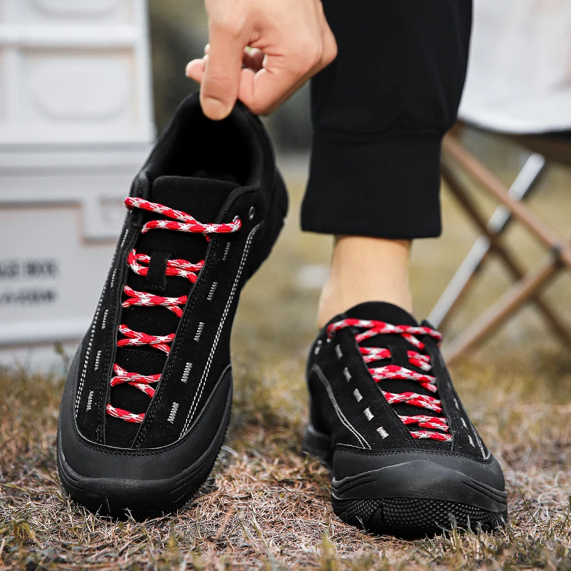 New Fashion Customize logo walking casual sneakers men women Trekking Hiking shoes