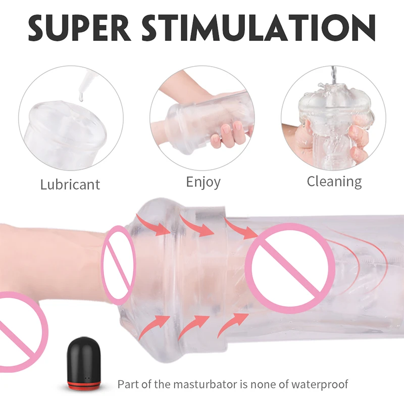 Massage Vibration Pump Amplifying Pump Sex Products Electric Air Suction And Vibration Max Man Pro