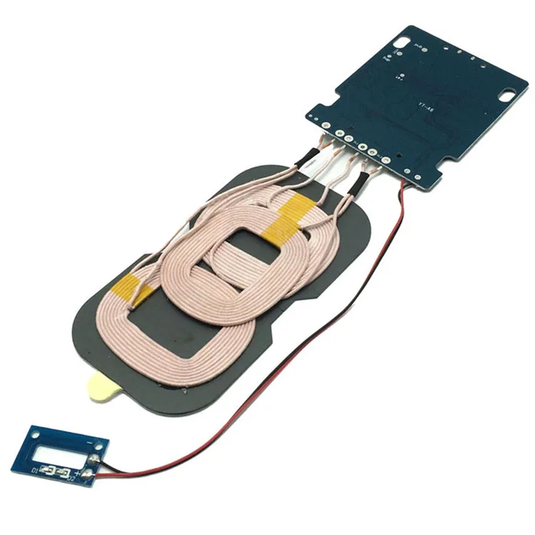 Cheap wholesale 5V/200ma low power smart bracelet, beauty Instrument wireless circuit board Mobile phone wireless charger PCB