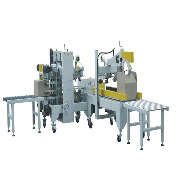 
Automatic Box carton sealer machine carton box tape sealing packing machine 