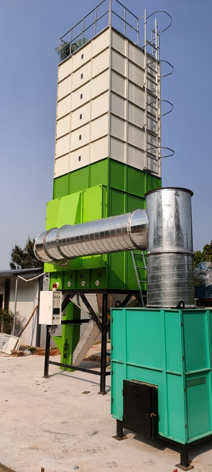 paddy grain drying machine/rice milling