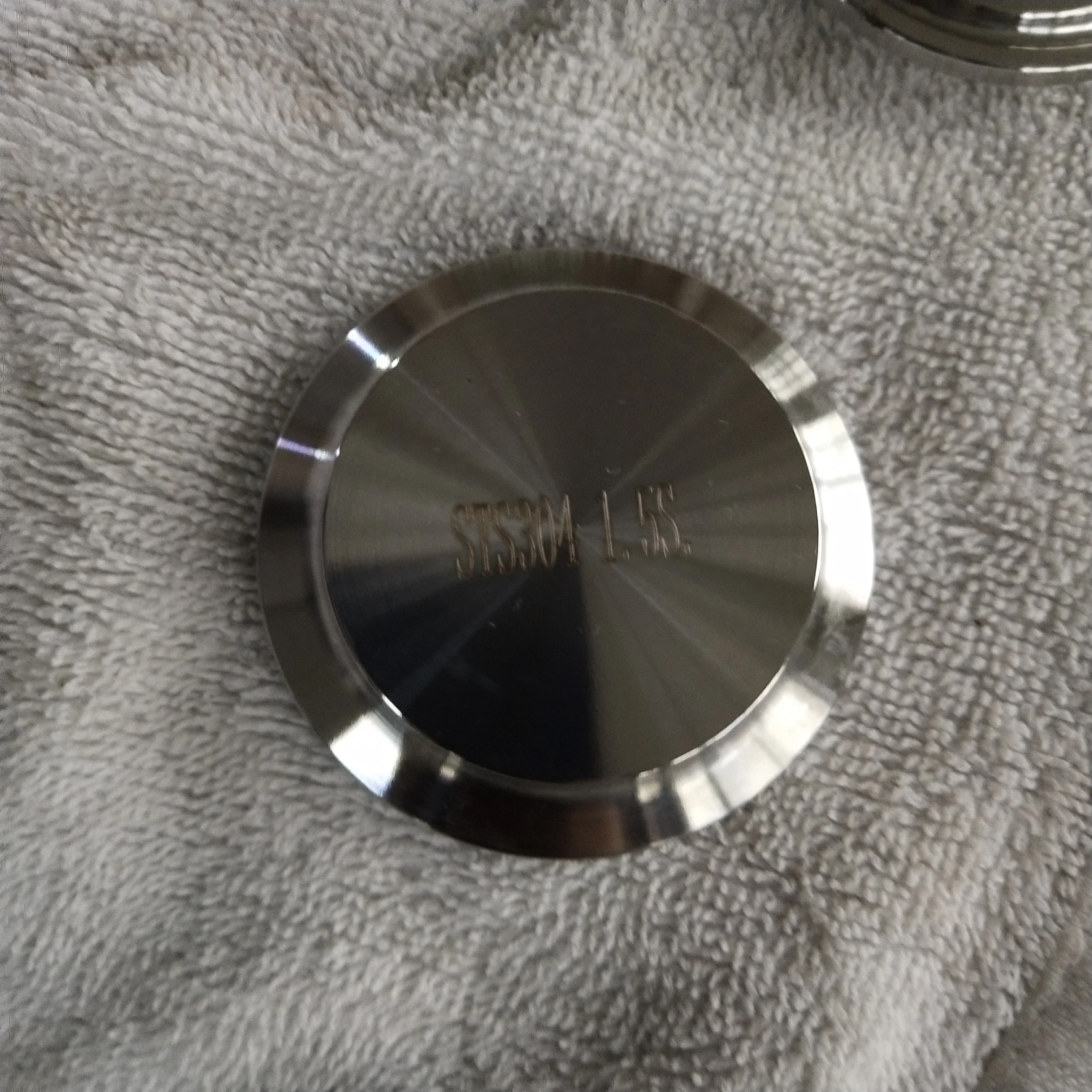 Sanitary Stainless Steel Tri Clamp Blind Cover/pipe end cover/blank cover