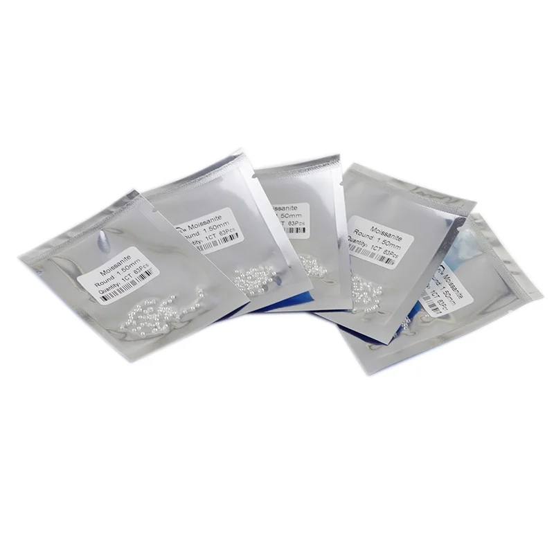 Thriving Gems Wholesale 1carat DEF Color Price White Round Crushed Diamond Moissanite Manufacture