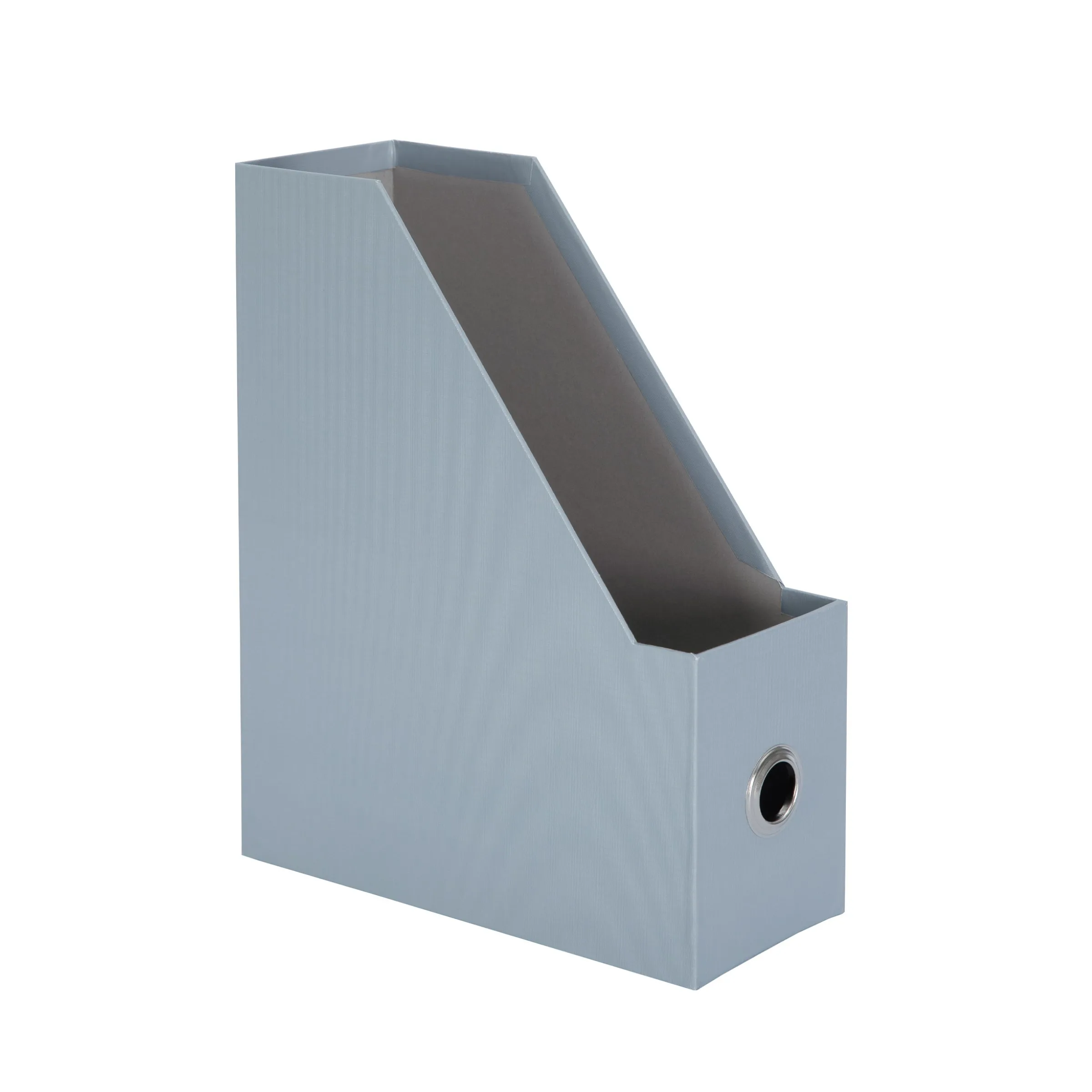 Custom Printing A4 Recycled Cardboard Office Desk Top Magazine Organizer Storage Box File Holder