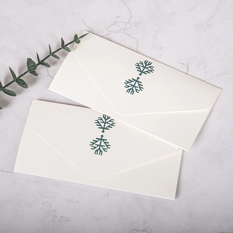 Custom wax sticker special textured paper thank you card glassine envelopes with logo for small business