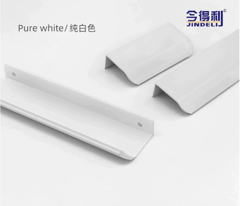 concealed Invisible cabinet Modern Simple Wardrobe Self -Sticking Door Slim Black Light Luxury Cabinet door handle