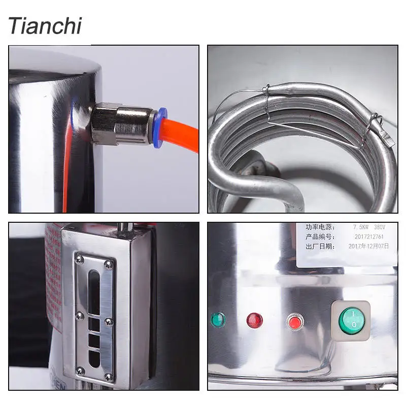 Water Distillation System High Efitness Water Distiller Machine 20l/h Water Distiller for Lab Home