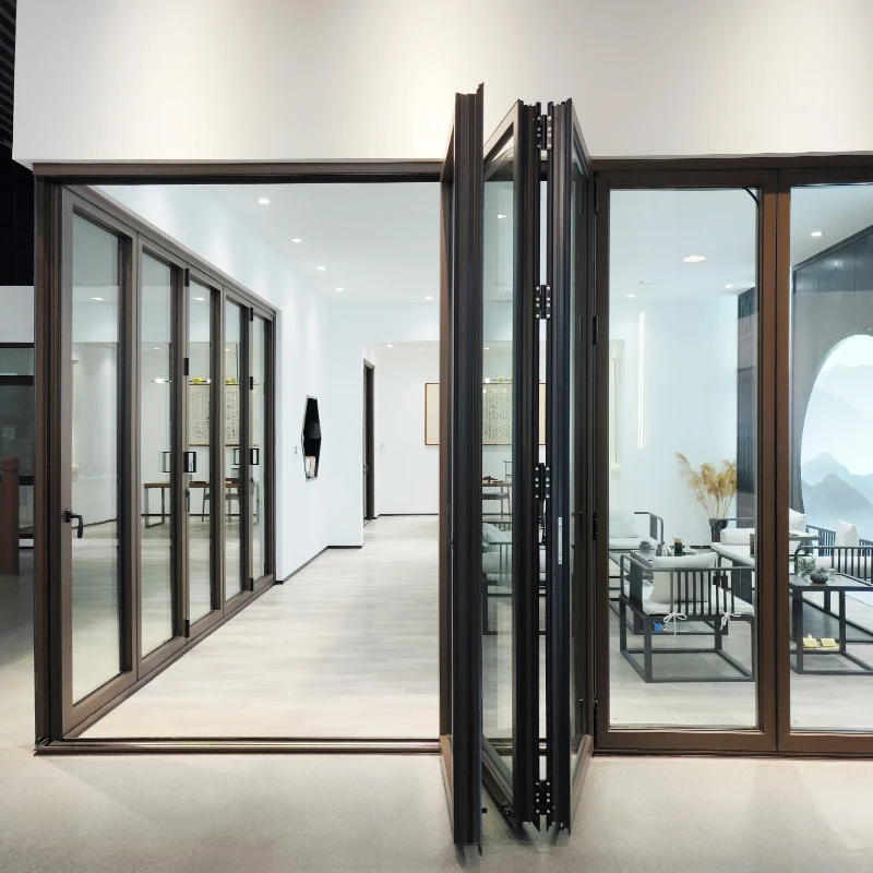 Aluminum Entry/balcony Sliding Door With Handle Key&lock Triple/double Glazing Low-e Certificate German Style