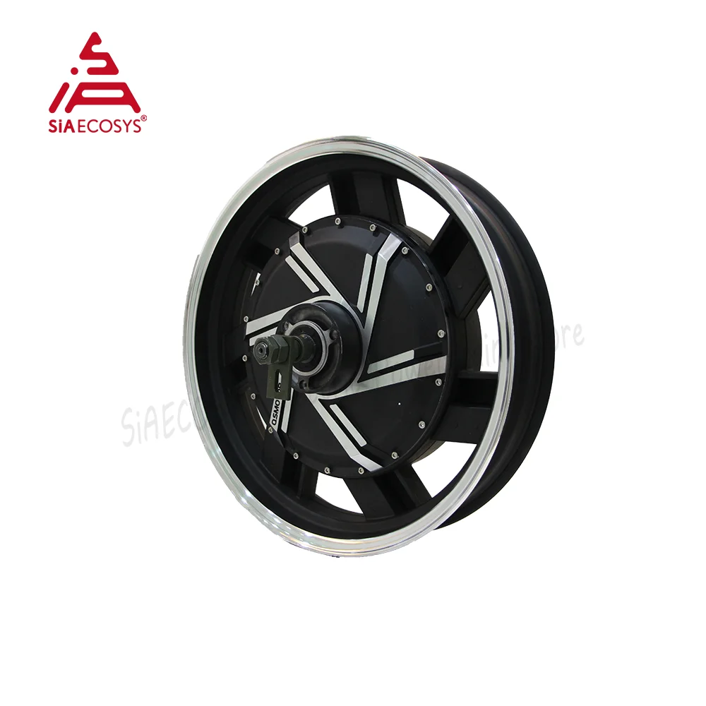 QS Motor 17inch 8000W 72-96V 110-120km/h Electric Motorcycle Kit/Electric Motorcycle Conversion Kit