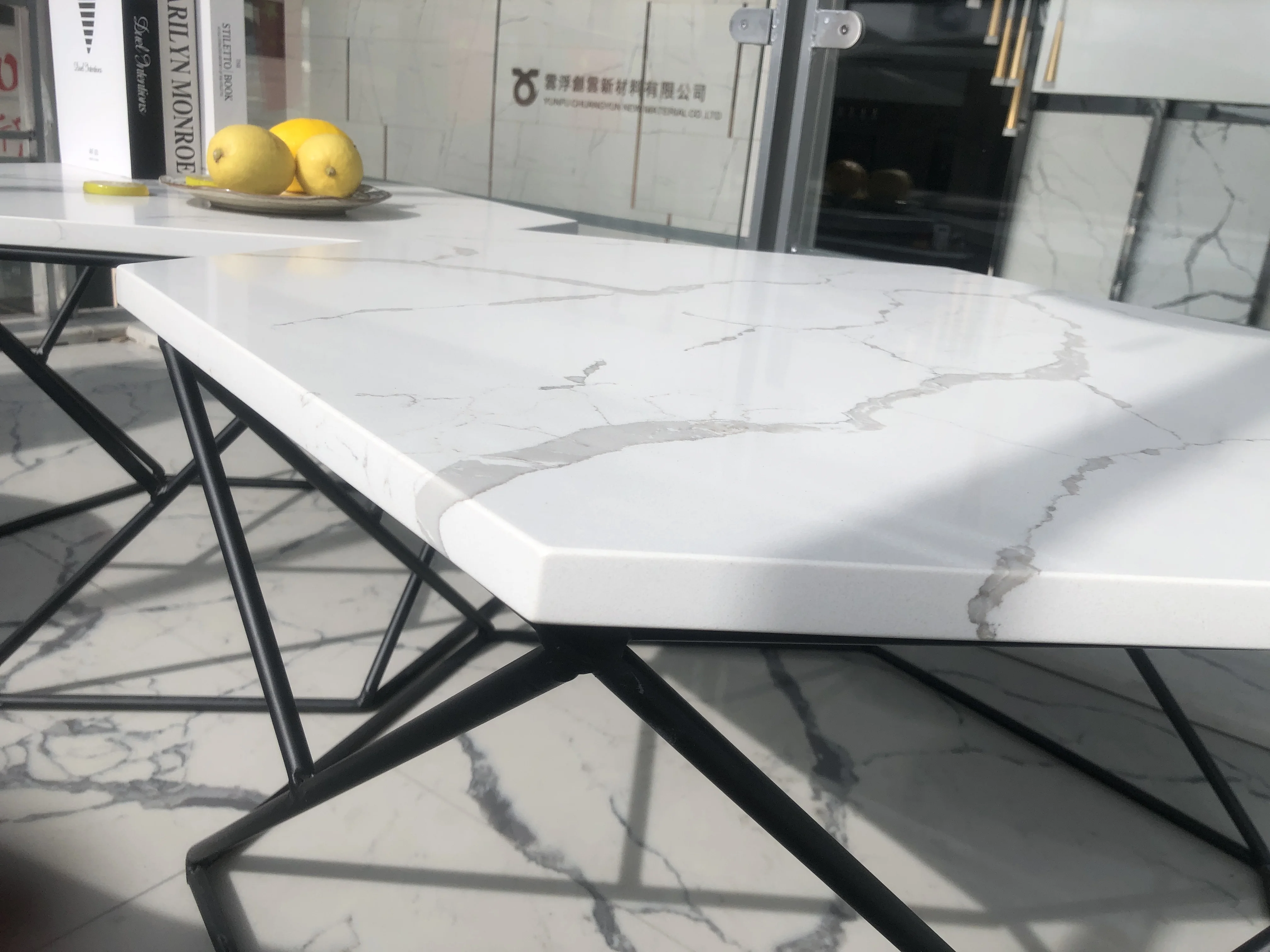 Manufacturers offer artificial stone hot selling Quartz Coffee table New design