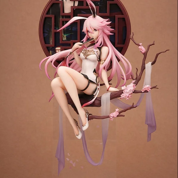Houkai 3rd Sakura Yae Chinese Dress Ver. PVC Figure Houkai 3rd Sakura Yae Anime Figure Sexy Girl Action Figure Toys 33cm