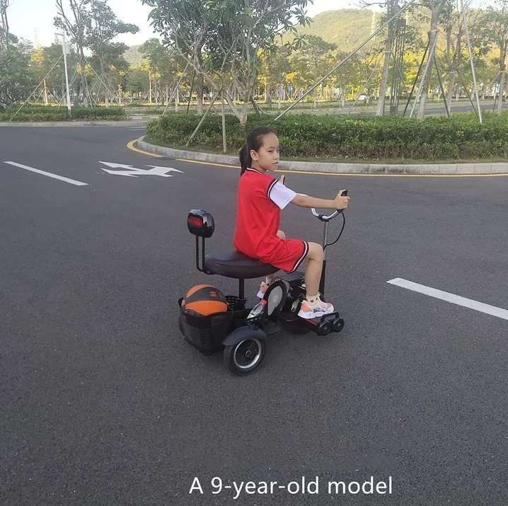 Electric tricycle balance car motion sensing car electric skateboard tricycle elderly parent-child leisure vehicle scenic car