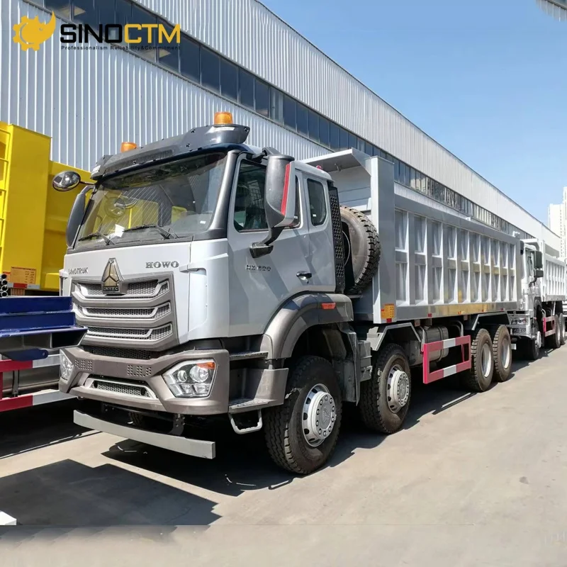 SINOTRUK HOWO NX 380HP 8X4 Dump Truck 12 Wheels 30m3 Mine Tipper Truck