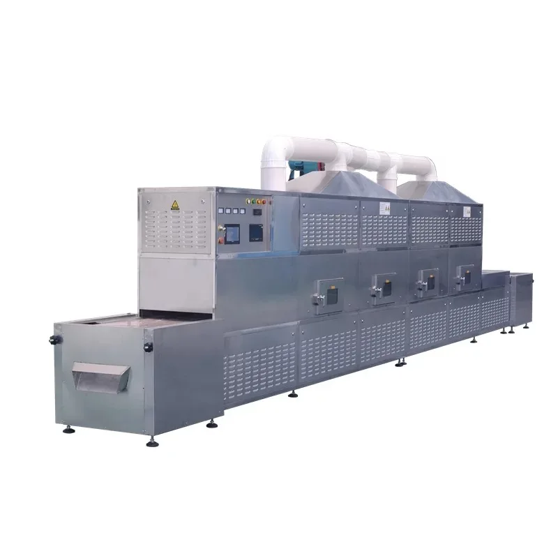 40 Kw Black Soldier Fly Larva Industrial Microwave Tunnel Drying Machine For Insect Drying And Sterilization