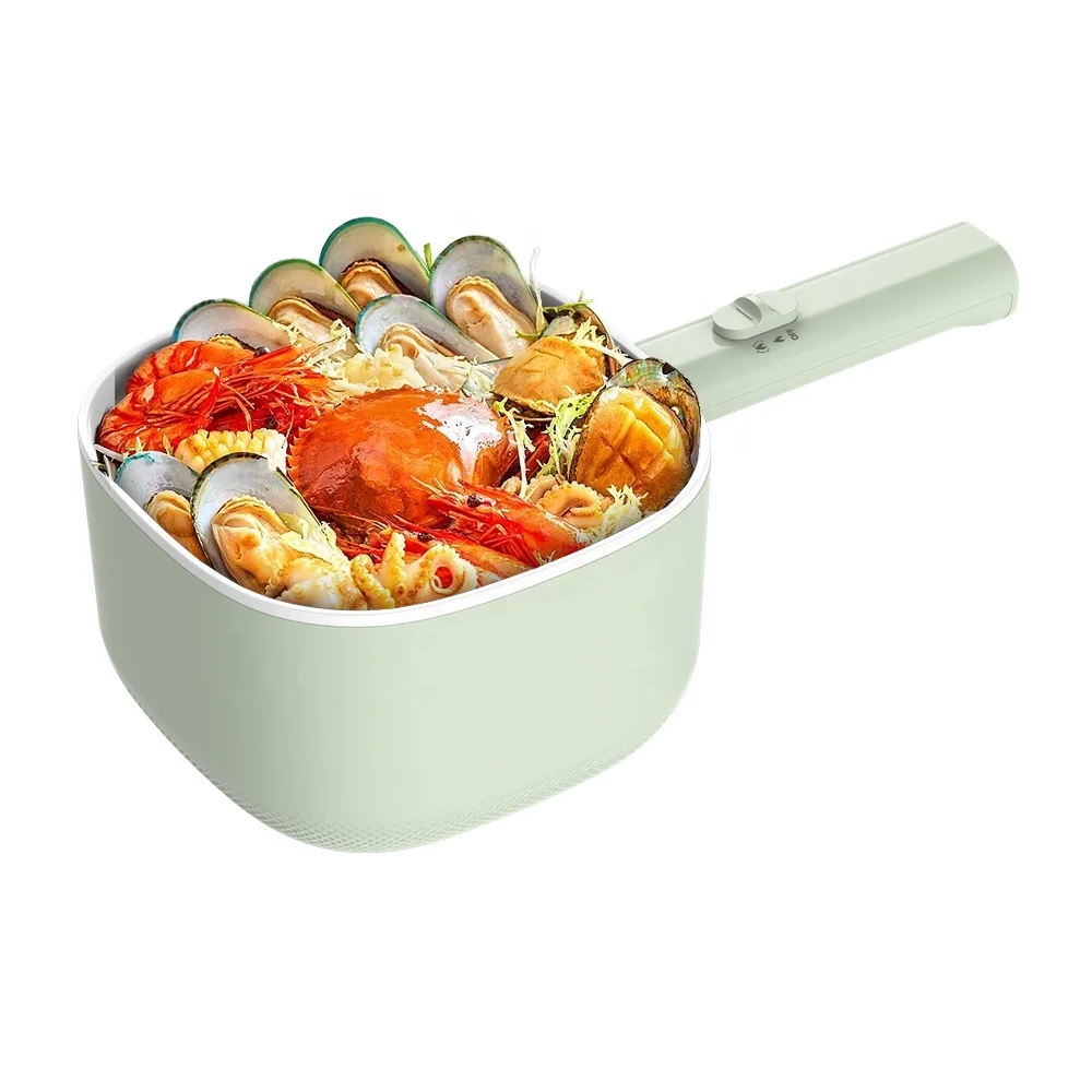 Household Cooking 2.6L Hot Pot Portable Electric Multi Cooker Pot