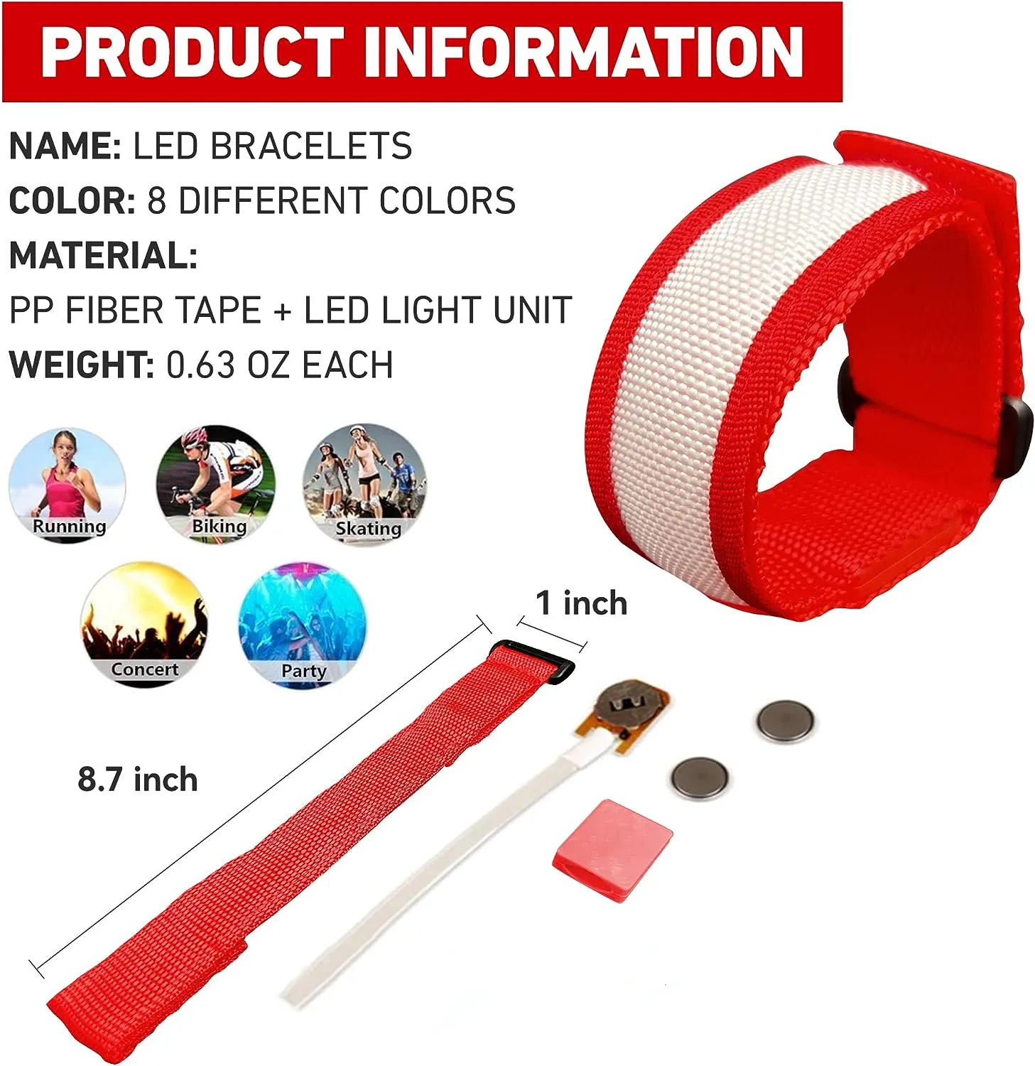 glow bracelets led wrist band light led wristband glowing light up event wristbands bracelet light up wristband for kids