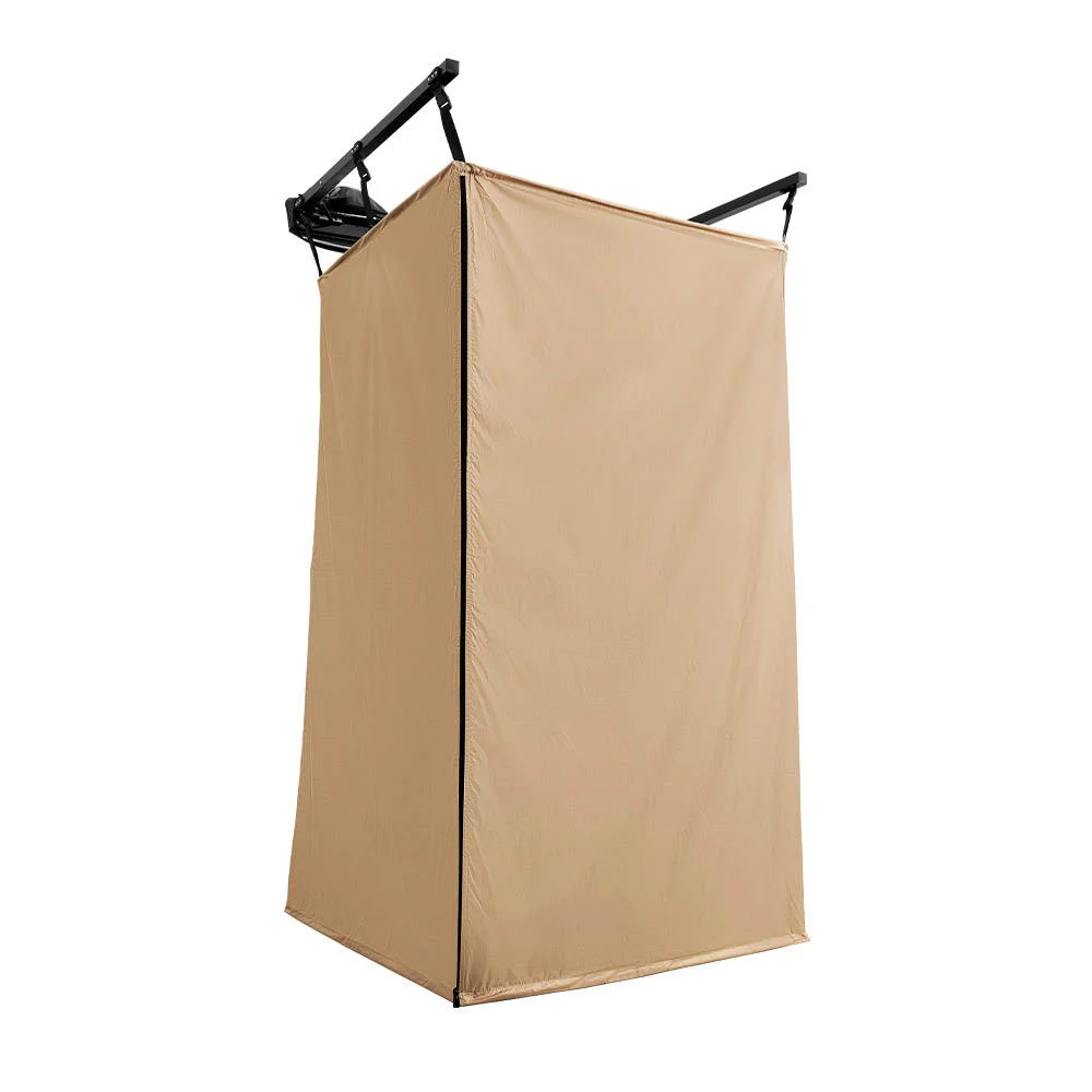 Outdoor Camping Portable Car Roof Bath Shower tent with light shower car quick open single changing bath mobile automatic tent