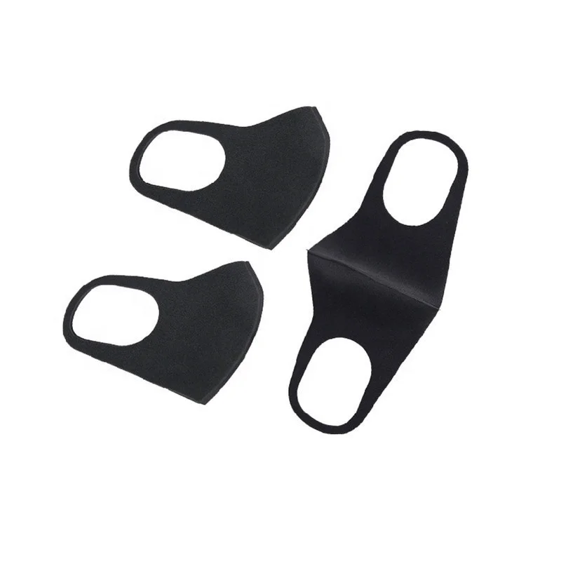 Adjustable 95% fashion sports black mask sponge pita for winter