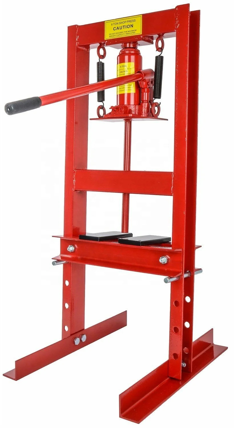 Car Repair Tools 6 Ton Hydraulic Bottle Jack For Shop Press