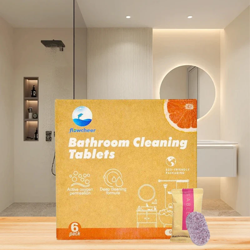 Eco-friendly Household Bathroom Cleaning Tablets For Bathroom, Floor, Household Using Cleaning Effervescent Tablets