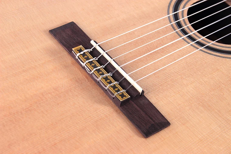 High Quality Mini Guitar 3/4 36 Inch Nature Spruce Top Solid Wood Handmade 6 Nylon Strings Travel Classical Acoustic Guitare