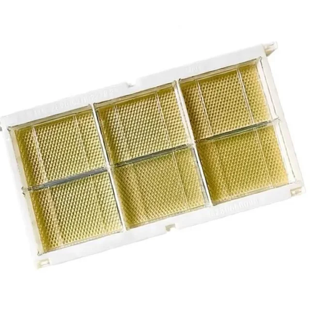 Langstroth Frames 500g Plastic Comb Honey Frames Cassettes Set Honeycomb Making Box Beekeeping Beehive Equipment for Honey boxes