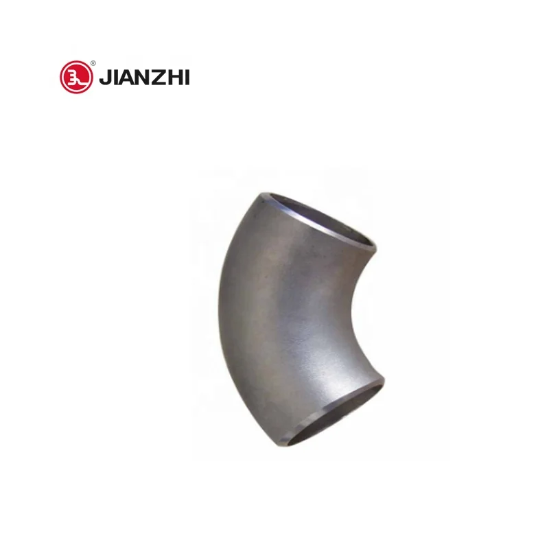 JIANZHI ASME B16.9 Stainless Steel SS304 316 Butt Welding 90 Degree Elbow Pipe Fittings
