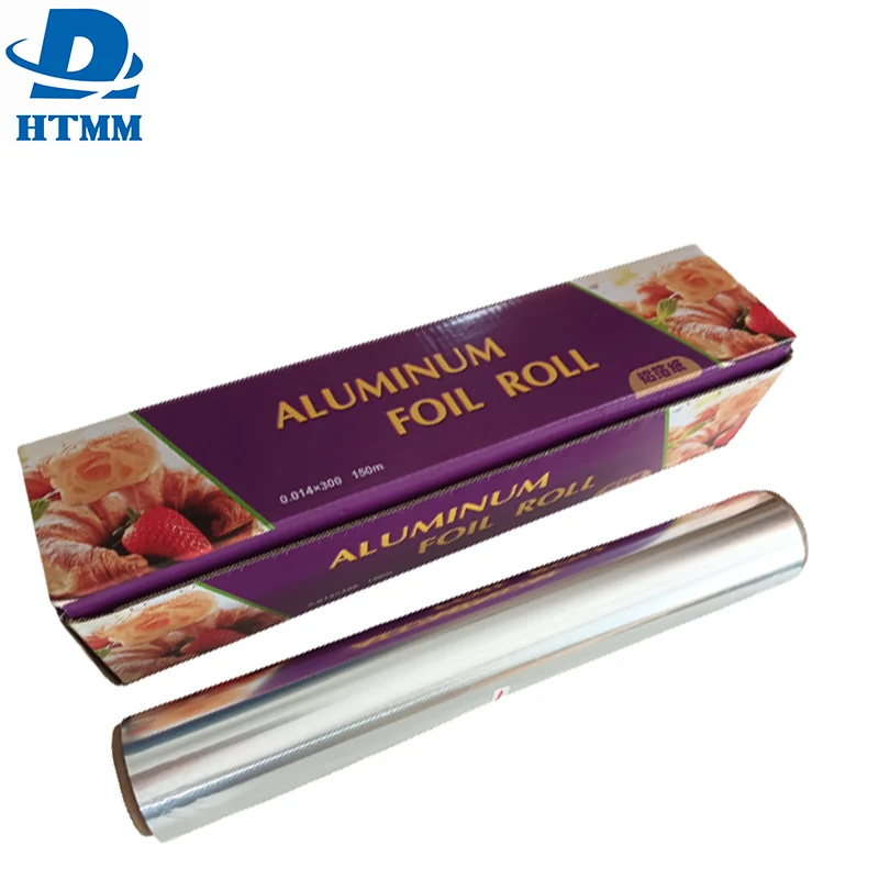 Factory Price Heavy Duty Kitchen Use Recyclable  Aluminum Foil 8011 Food Baking Foil Barbecue Aluminum Foil Roll