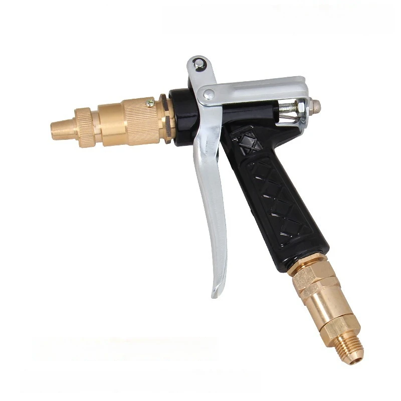 Lingzhen Brass Metal Sprayer Nozzle High Pressure Car cleaning spray gun