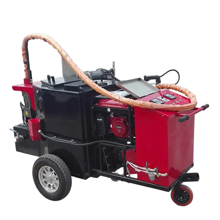 Asphalt joint heater small trailer asphalt road crack repair filling machine pavement crack repairing and filling machine