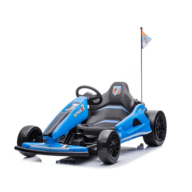 Latest powerwheels ride on cars for kids 24v electric go kart kids pedal With 360 degrees drift