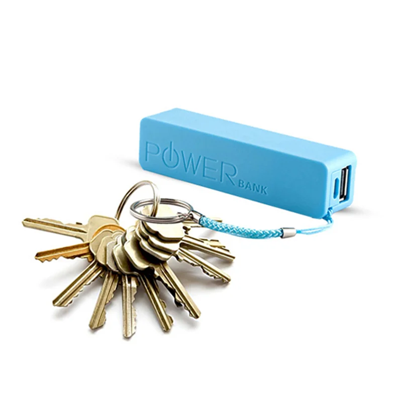 Самый дешевый 18650 парфюм power bank 2200mah портативное зарядное устройство с брелком для рождественских