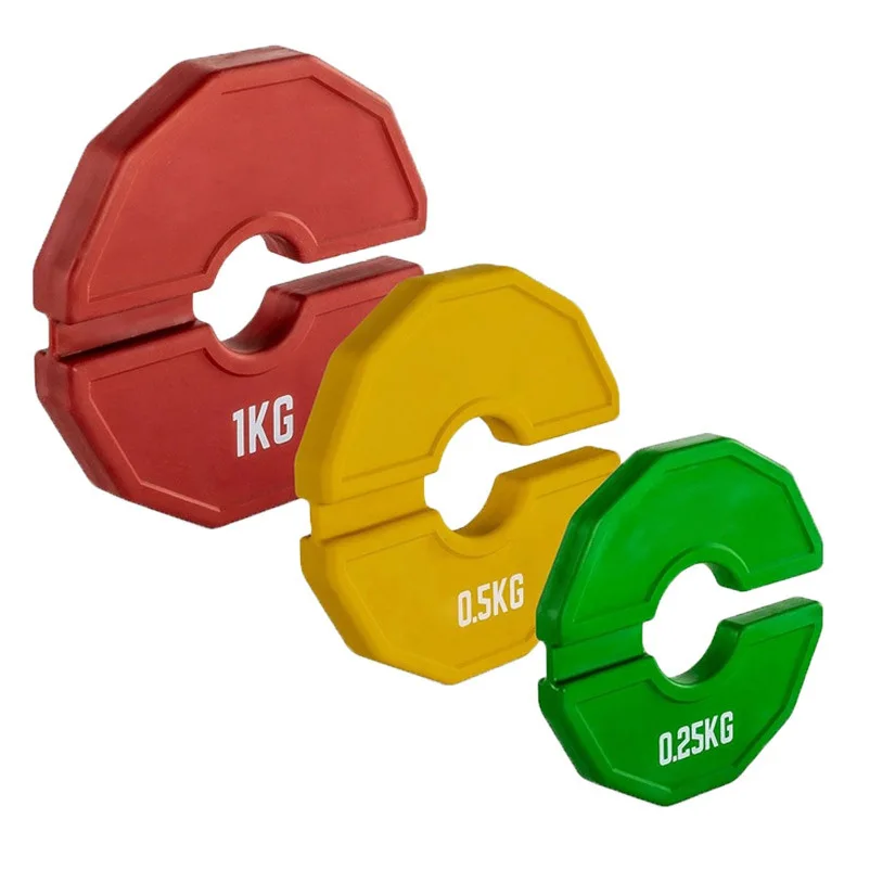 Plates Rubber new style Weight Durable Add-On Fractional Calibrated Change Barbell Calibrated Plate