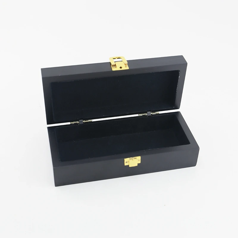 Luxury Custom Logo Printing MDF Timber Recyclable Wooden Gift Box Cosmetic Jewelry Packaging Box