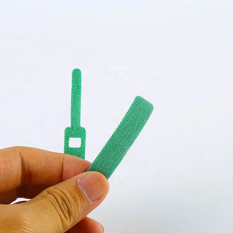 2024 custom Needle reusable hook and loop wire cable cinch straps/ black ties extension cord holder