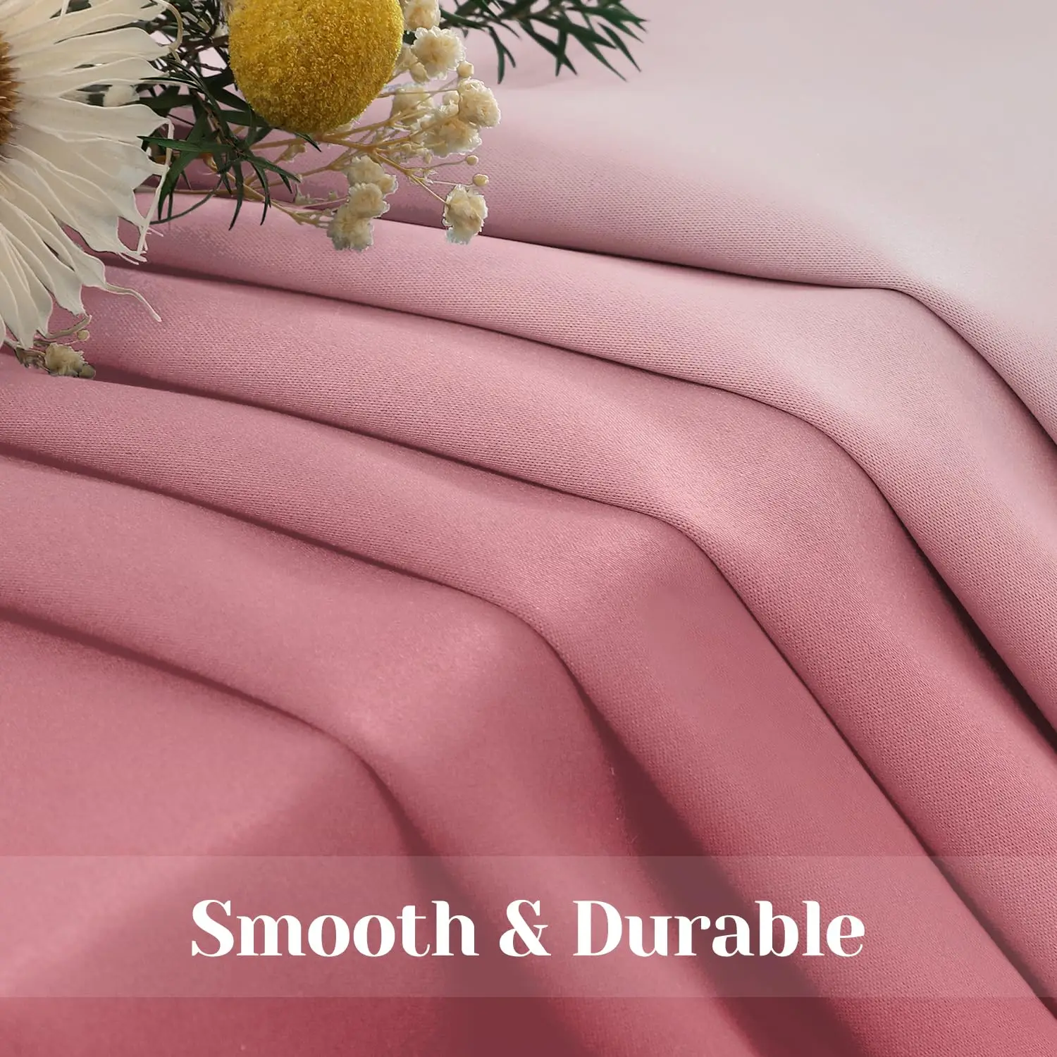 100% Polyester Navy Blue Ombre Blackout Curtains, 52 X 84 Inches Long Grommet Gradient Drapes/