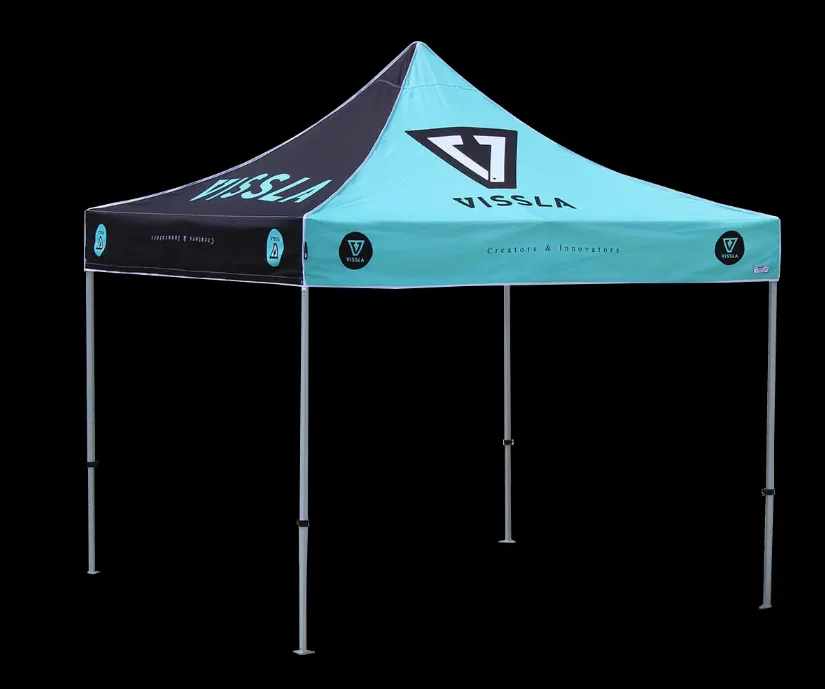 FINE OCEAN Trade Show Tent Tent Pavilion Outdoor Custom 10x10 Foot Folding Wedding Party Canopy Advertising Tent