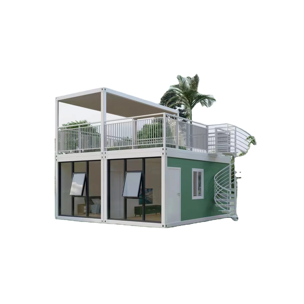 Fast Construction Prefabricated Modern Home Design Villa Light Steel Structure House Luxury Prefab Villa