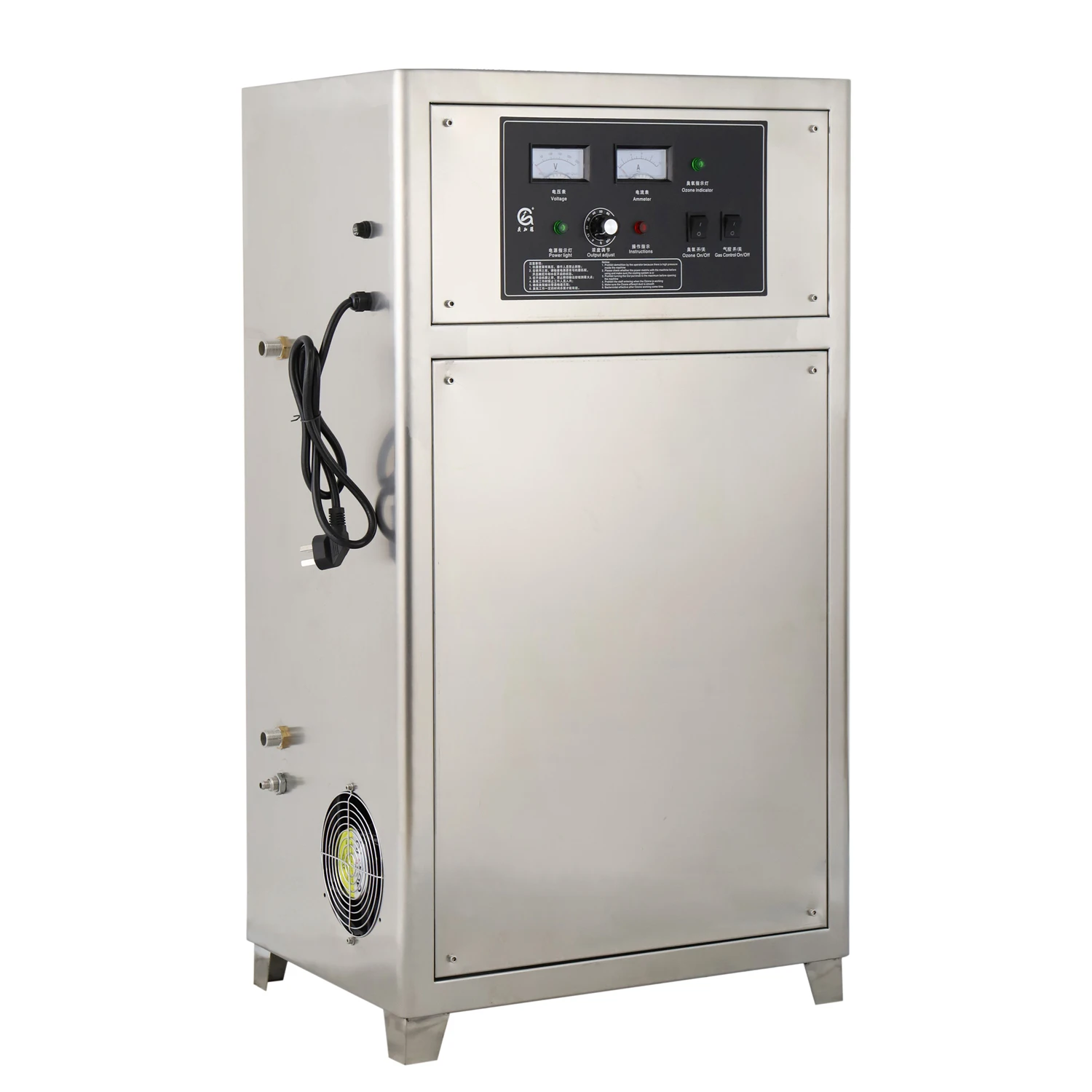 Generator Ozone Water Treatment 80g Air Water Purificaton Machine