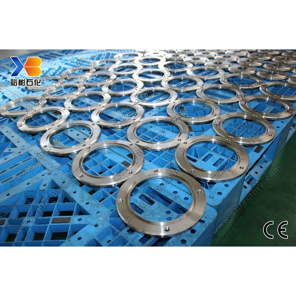 Customized PED Certificate Motor Engine Spare Parts Forged Stainless F316L Flanges Ring