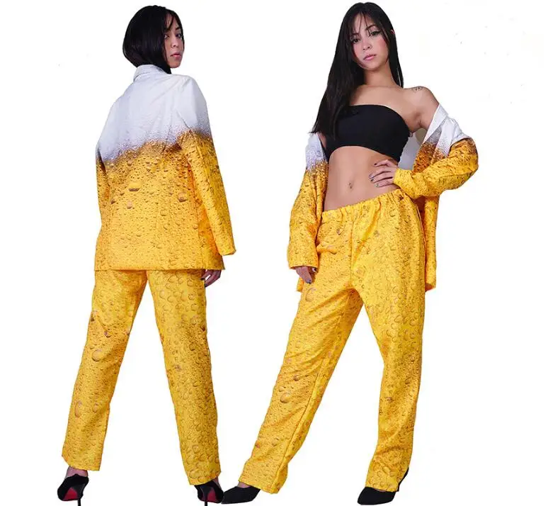Beer suit stage dress performance dress cosplay costume Halloween carnival costume