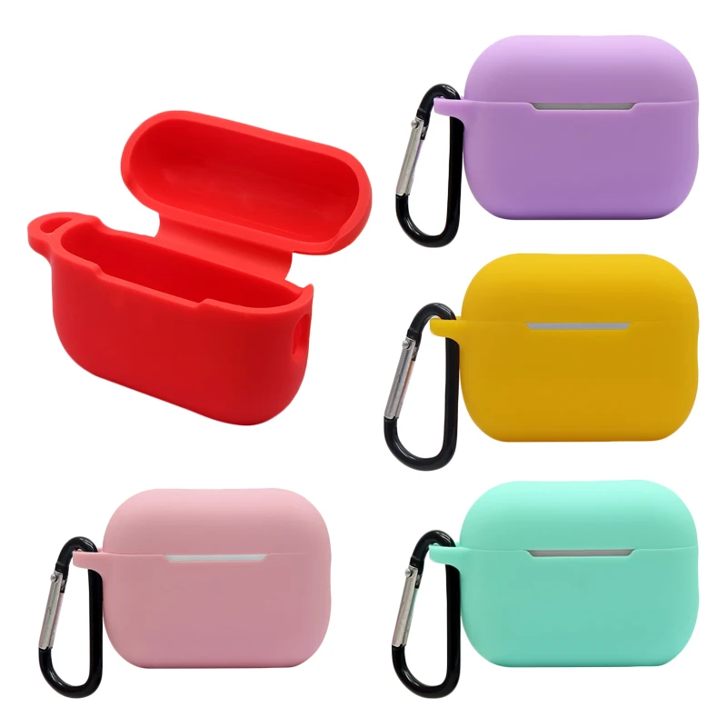 Qidian New Wireless Earphone Carrying Case For Air pods Pro 2 Silicone Protective Case Cover For Airpods pro 2 Case