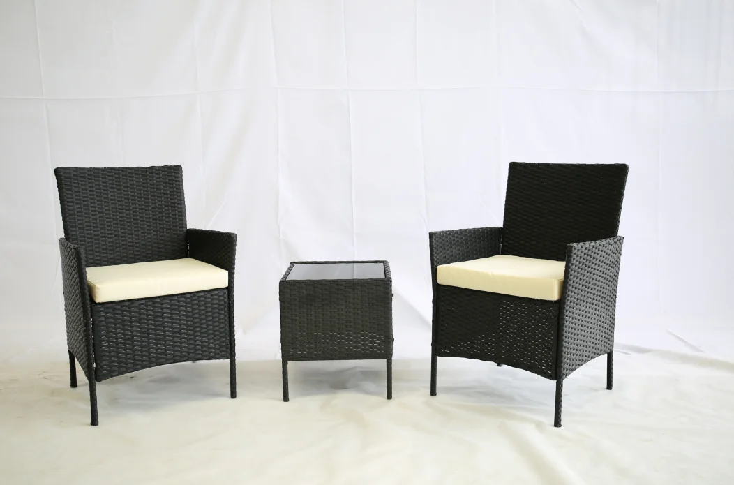 Removable Outdoor Set Outdoor wicker chair outdoor rattan furniture rattan chair three-piece