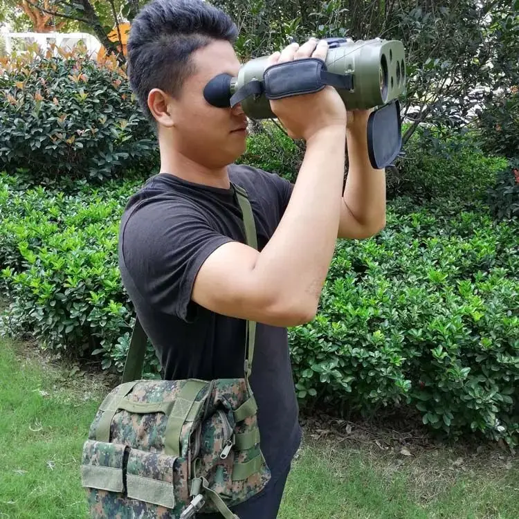 Military handheld multi functional long range cooled infrared thermal cameras with laser rangefinder