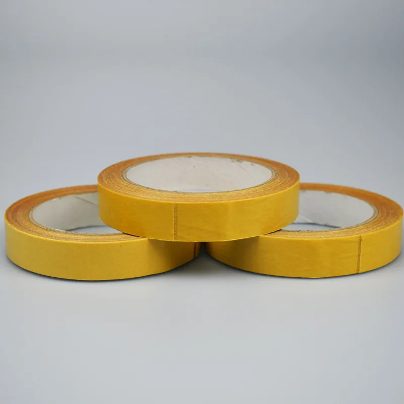 200um 205um  Synthetic Rubber Acrylic Adhesive Double Sided Mesh Fiberglass Filament Tape For Floor Plastic Articles Textiles