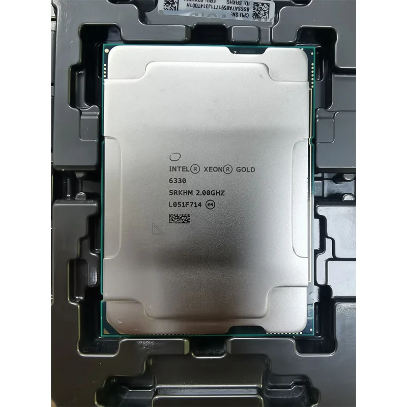 Новый оригинальный 28 ядер 2 0 ГГц процессор Intel Xeon Gold 6330 масштабируемый