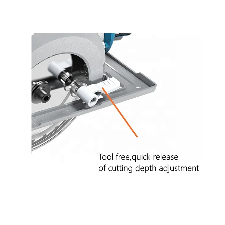 Electric Power 18V Lithium Battery Portable Cordless Rear Motor Mini Circular Saw Scie Circulaire model CS-L0118-2T